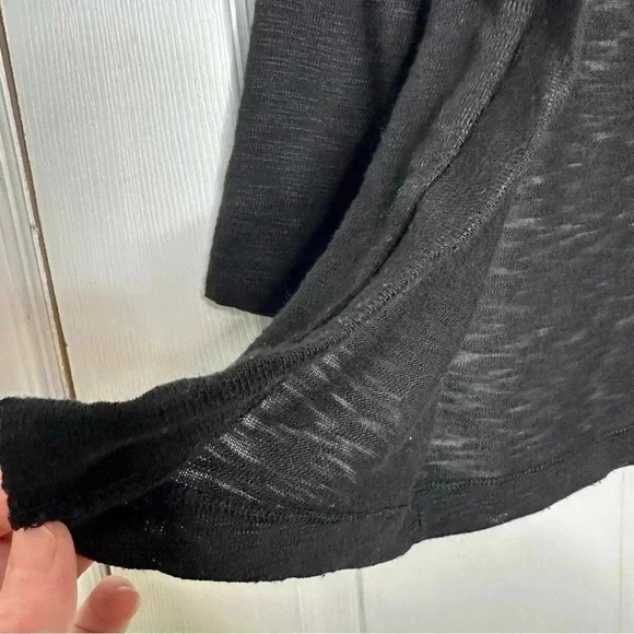 Reitmans Cardigan 3/4 Sleeves Boxy Black Size Large - Picture 8 of 16